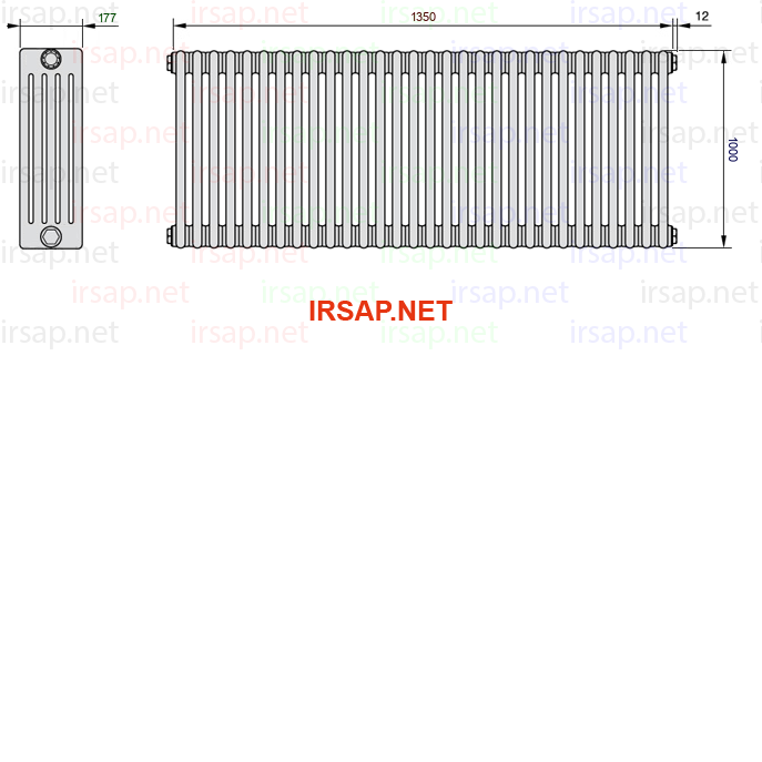 Радиатор IRSAP Tesi 51000/30 T12 CL 01
